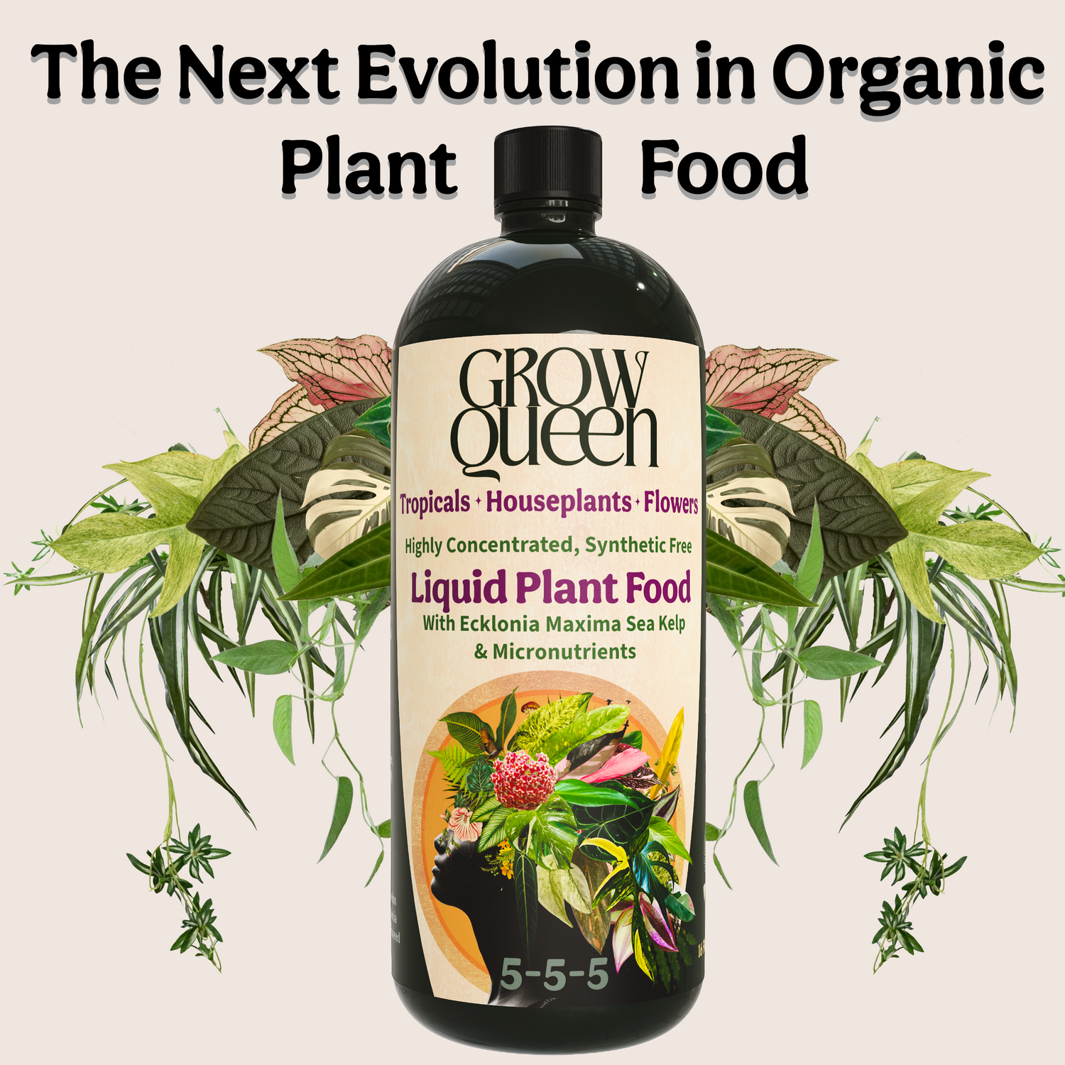 Organic 5-5-5 Liquid Plant Food