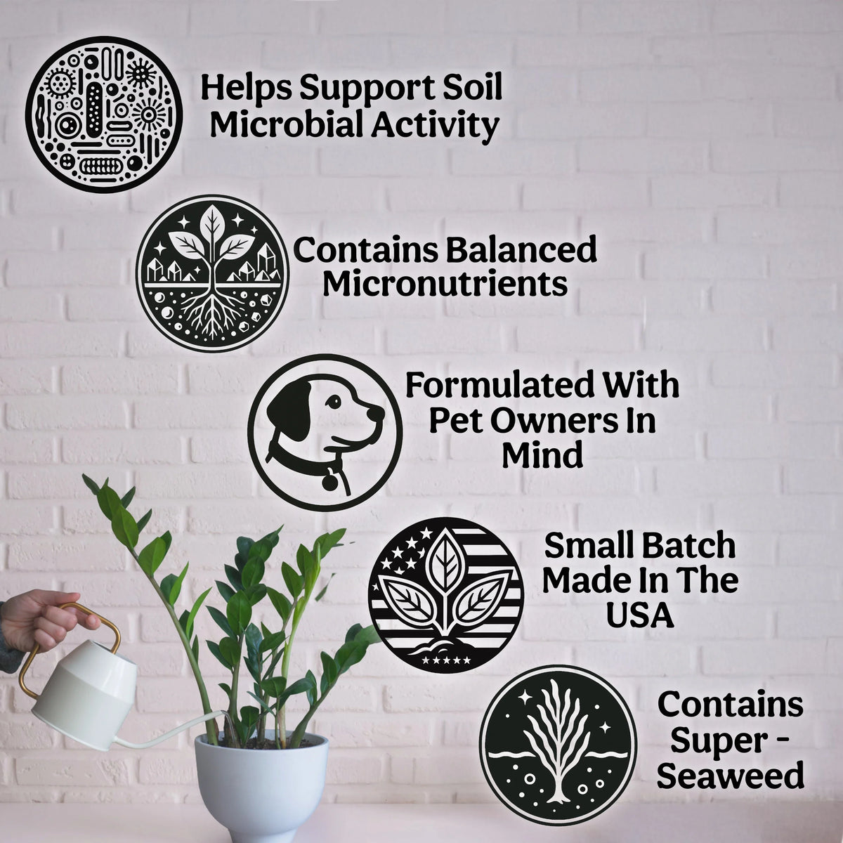 Helps Support Soil Microbial Activity