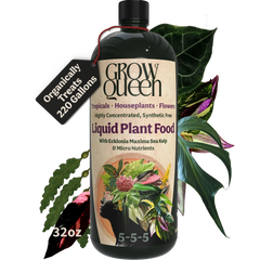 Organic 5-5-5 Liquid Plant Food - 32oz bottle