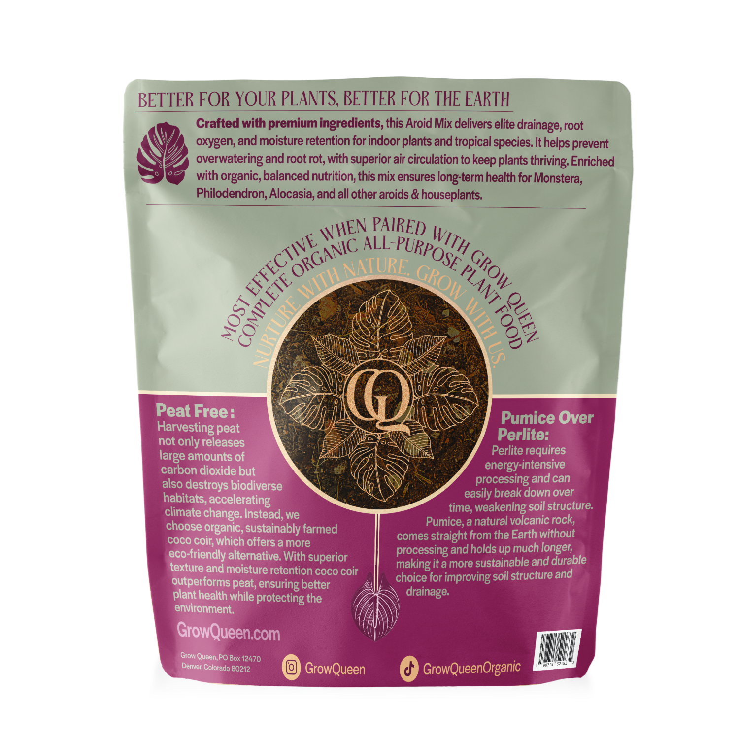 Craft Aroid Potting Mix for Indoor Tropical Plants & Houseplants