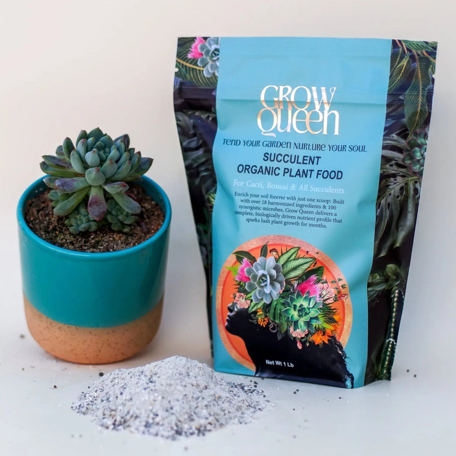 Succulent Organic Plant Food Grow Queen