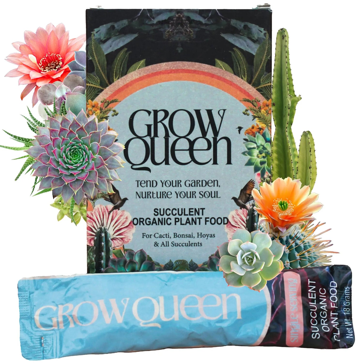 Succulent Organic Plant Food Grow Queen