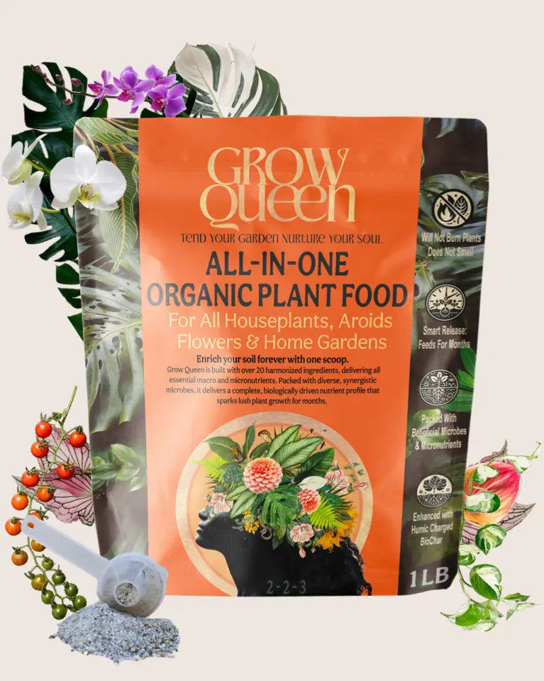 The All-In-One Complete Organic Plant Food Grow Queen