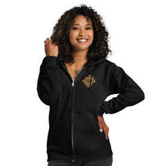 Unisex heavy blend zip hoodie Grow Queen