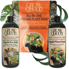 Complete Fertilizer System bundle - dry time release, liquid 5-5-5, and kelp extract