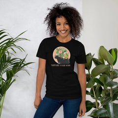 Grow Queen Crown "Nurture Your Soul" Unisex Tee - Grow Queen