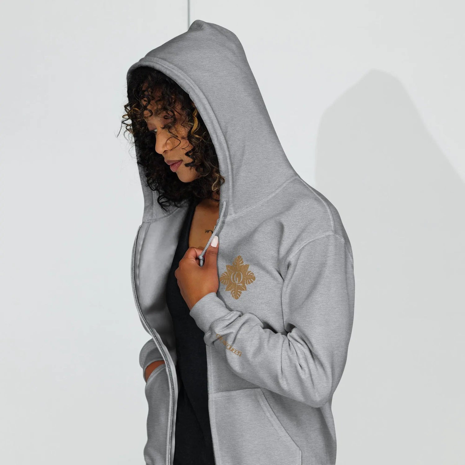 Grow Queen Unisex heavy blend zip hoodie - Grow Queen