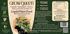 Organic 5-5-5 Liquid Plant Food - Grow Queen
