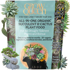 Organic Succulent & Cactus Plant Food - Grow Queen