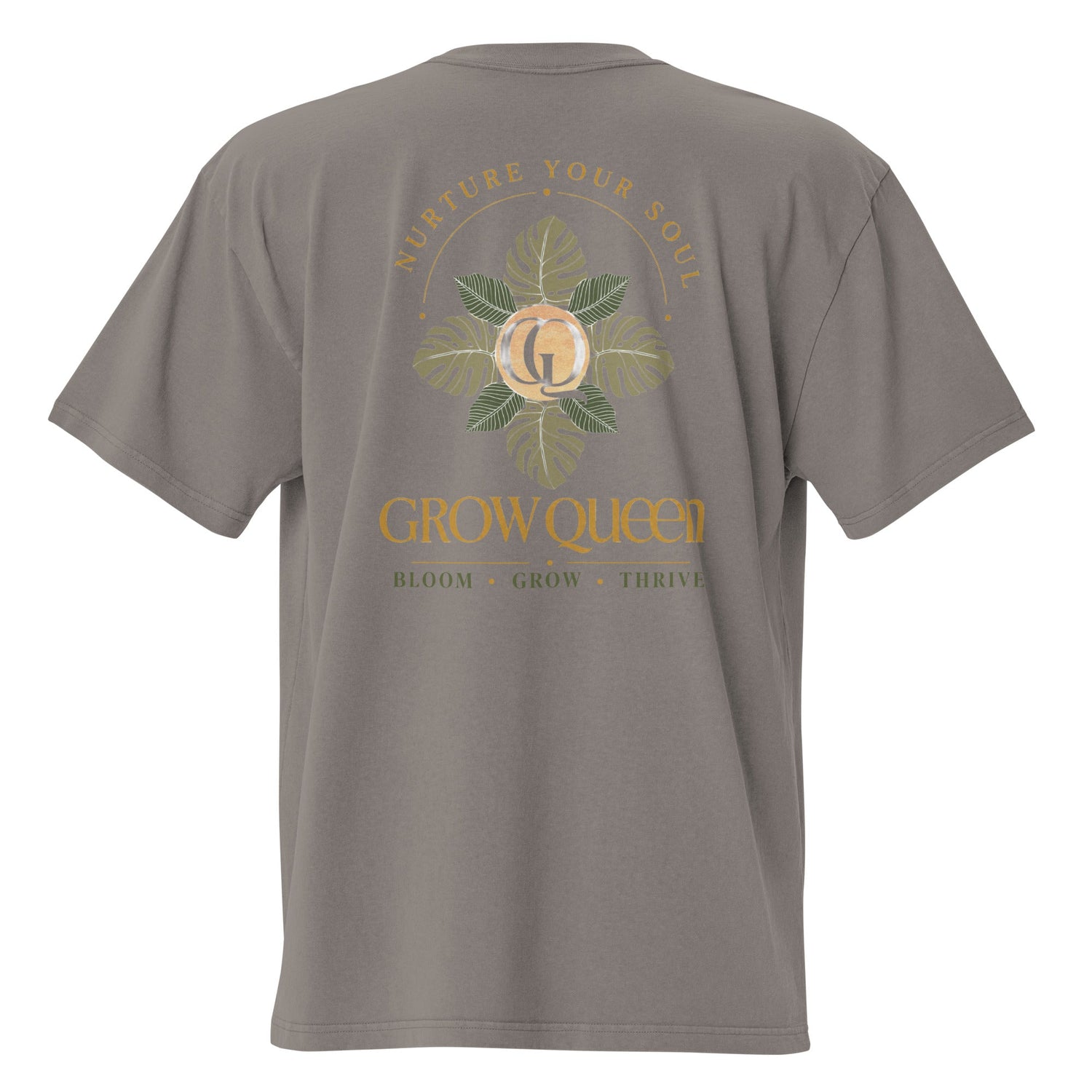 Oversized faded t-shirt - Grow Queen
