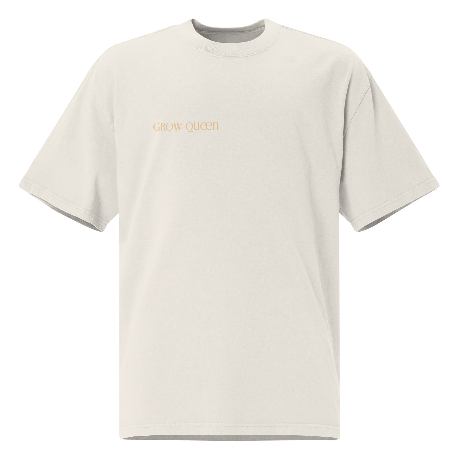 Oversized faded t-shirt - Grow Queen