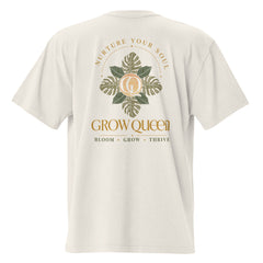 Oversized faded t-shirt - Grow Queen